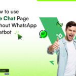 How to use Live Chat Page without WhatsApp Chatbot - Guide