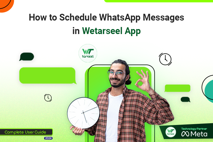 How to schedule Whatsapp message in Wetarseel app