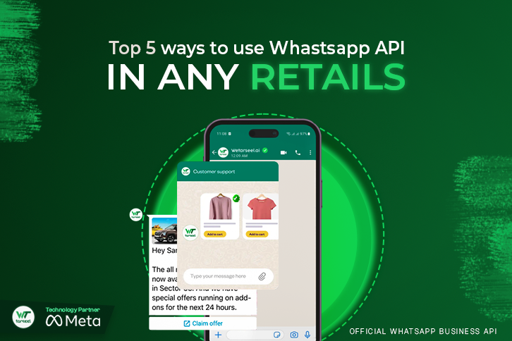 ways to use whatsapp api for retail business