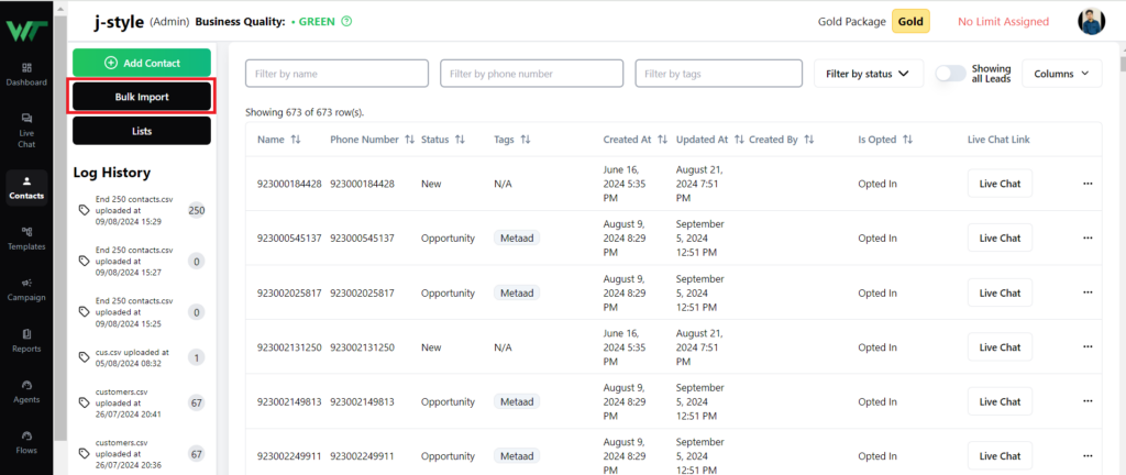 Go to wetarseel contacts page