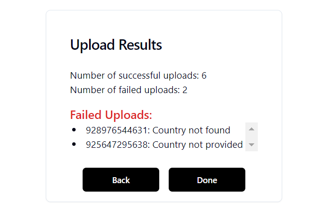 verify contact history