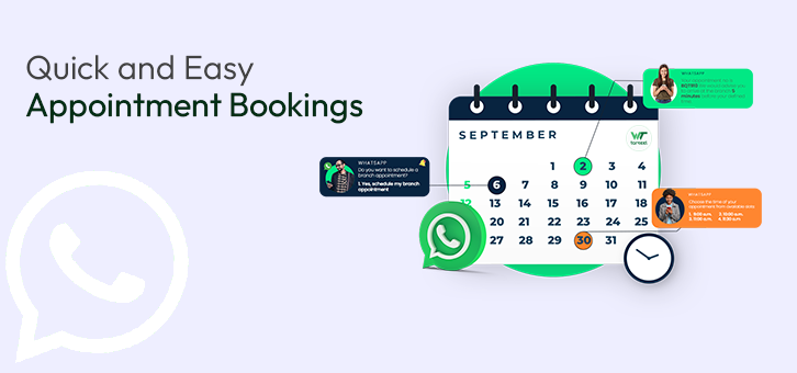 Quick and easy appointment bookings